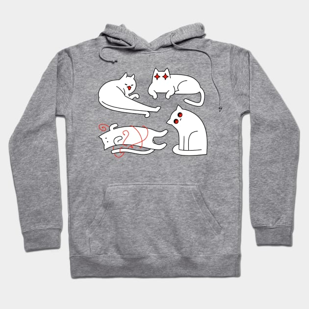 meme cats Hoodie by maryallen138